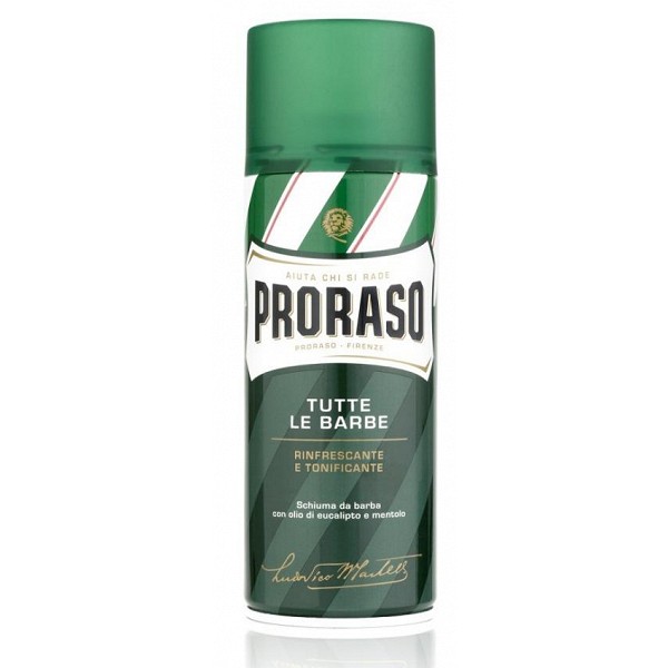 Proraso пена для бритья, ментол и эвкалиптовое масло 401970