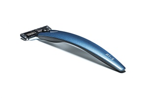 Bolin Webb Бритва Bolin Webb R1-S, синяя, Gillette Mach3 BW R1-S BLU