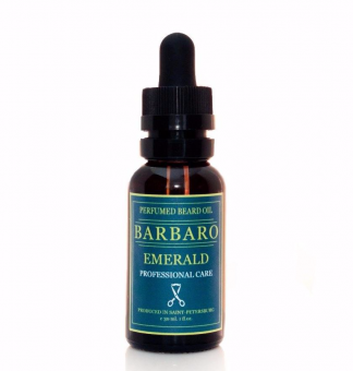 Парфюмированное масло для бороды Barbaro Emerald 1026