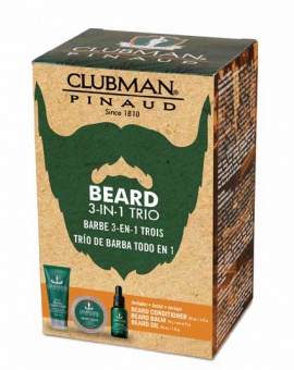 Clubman Beard 3-in-1Trio 27953 