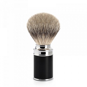 Muehle Помазок из черной смолы, серебристый барсук 091 M 106