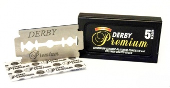 Лезвия (сменные) для Т-образной бритвы "Derby Premium" K7