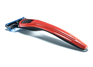 Bolin Webb Бритва Bolin Webb X1, красная, Gillette Fusion BW-X1-COOP-RED