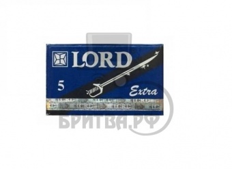 Лезвия LORD EXTRA SUPER STAINLESS Двусторонние L104-3