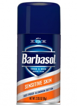 Sensitive Skin Shaving Cream Barbasol  Крем-пена для бритья для чувствительной кожи 81 г FGI00045