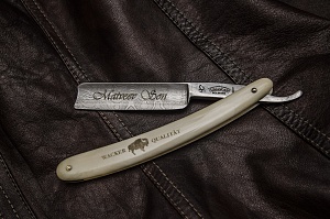 Wacker Опасная бритва из дамасской стали 5/8” 7785 