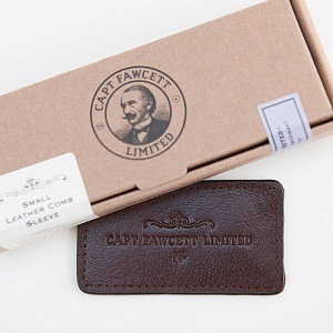 Captain Fawcett Кожаный чехол к складной расческе для усов CAPTAIN FAWCETT CF379