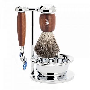 Muehle Бритвенный набор из сливы, 4 предмета, станок Fusion S 81 H 331 SF